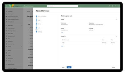 Gerätebildschirm mit der grafischen Darstellung der Microsoft Defender for Endpoint-Untersuchung