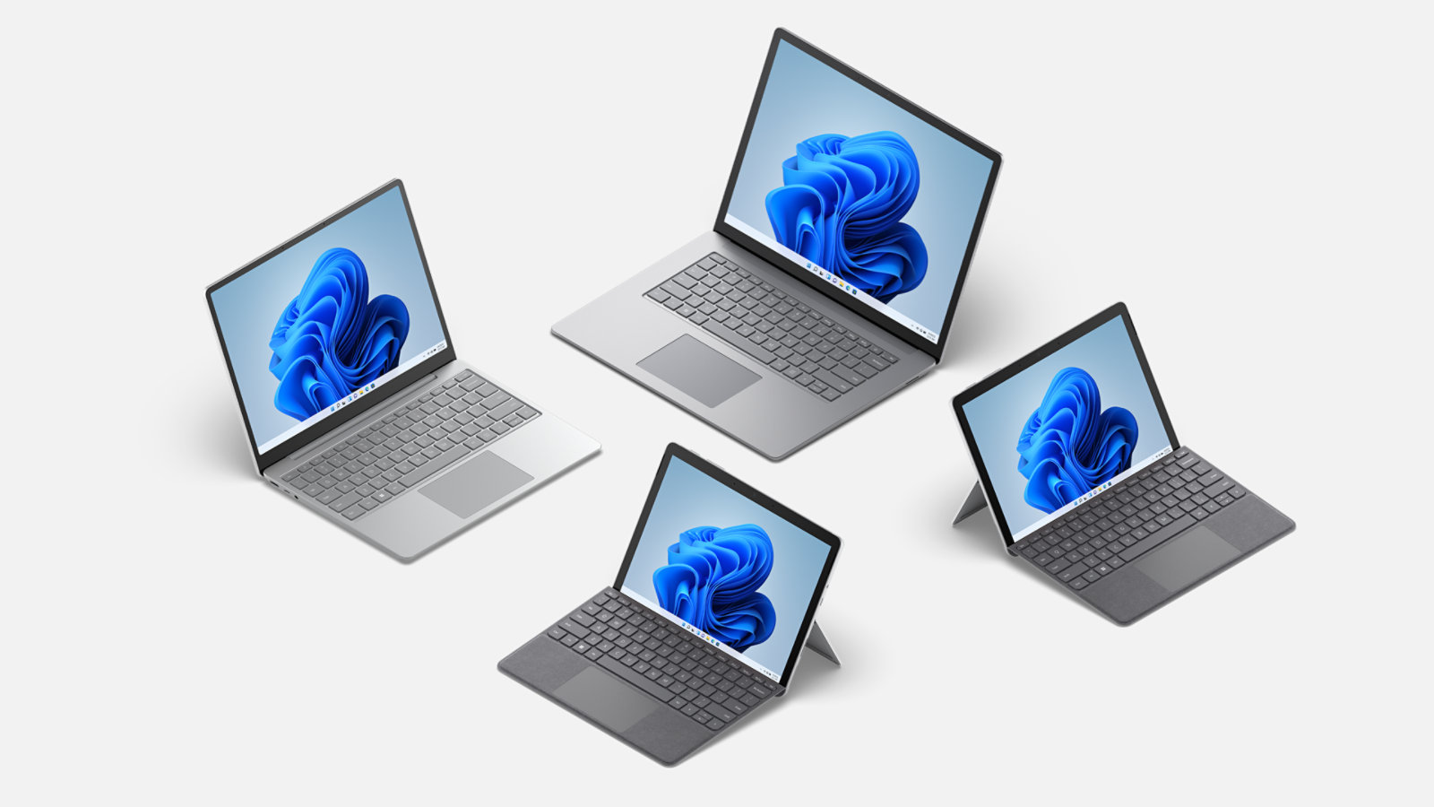 Four Surface devices.