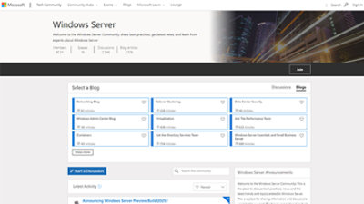 Windows Server 博客。