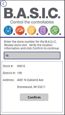 WBA Asset Protection App Screenshot