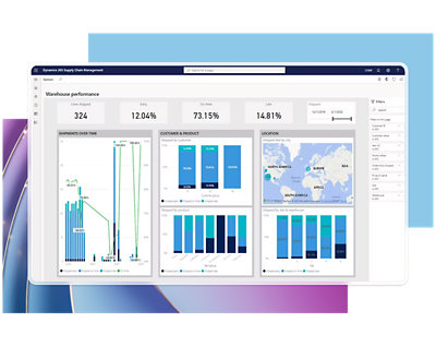 graph of warehouse and fulfillment insights