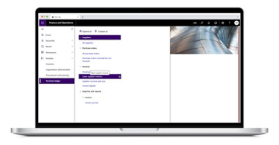 Purchase Ledger in Dynamics 365 Screenshot