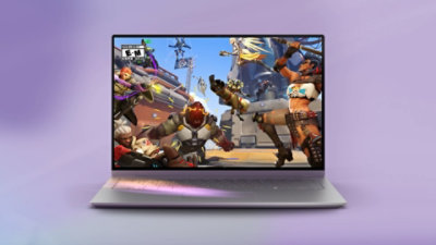 A video showing the gaming features of Copilot+ PCs