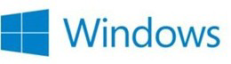 Das Bild zeigt das Windows Logo in Blau.