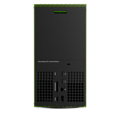 Back view of the XBOX Series X25Limited Edition