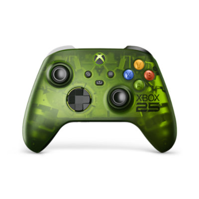 Front facing view of the XBOX Wireless Controller X25 Special Edition 