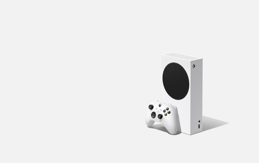 Microsoft xbox series s 512 gb konzola z belim brezžičnim kontrolerjem