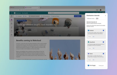 Ogłoszenie: Otwarta rejestracja do korzyści Relecloud rozpoczyna się w następnym miesiącu, dostępna poprzez program Outlook, SharePoint, usługę Teams i rozwiązanie Viva Engage