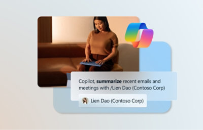 A woman in brown shirt