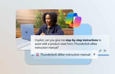 A laptop showing text discussing the Thunderbolt eBike instruction manual.