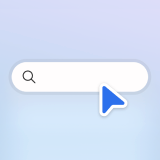 Illustration of Microsoft Bing search box