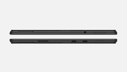 Surface Pro 8 の薄さを表している。
