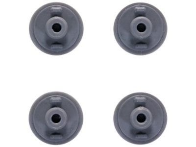 Replacement Feet in Platinum for Surface Laptop 7ᵗʰ Edition.