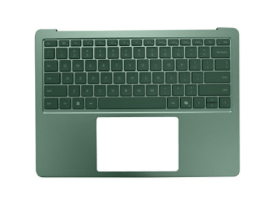 Replacement Keyboard in Jade for Surface Laptop 8th Edition.