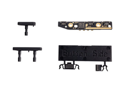 Replacement Buttons in Black for Surface Pro 12th Edition.