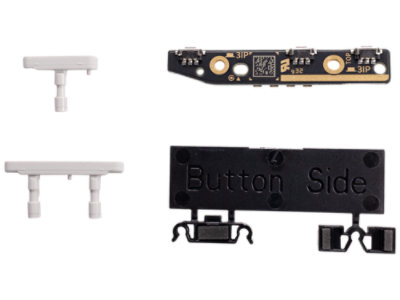 Replacement Buttons in Platinum for Surface Pro 11ᵗʰ Edition.
