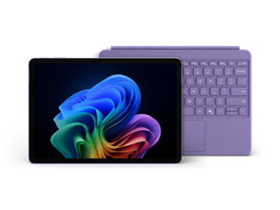 12 inch Violet Surface Pro and Keyboard