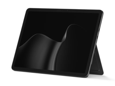 An angled view of a Surface Pro for Business in the color Black.