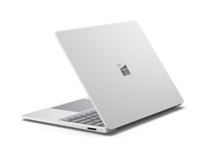 A side view of Surface Laptop for Business in the color Platinum.