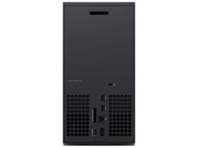 Pohled zezadu na Xbox Series X