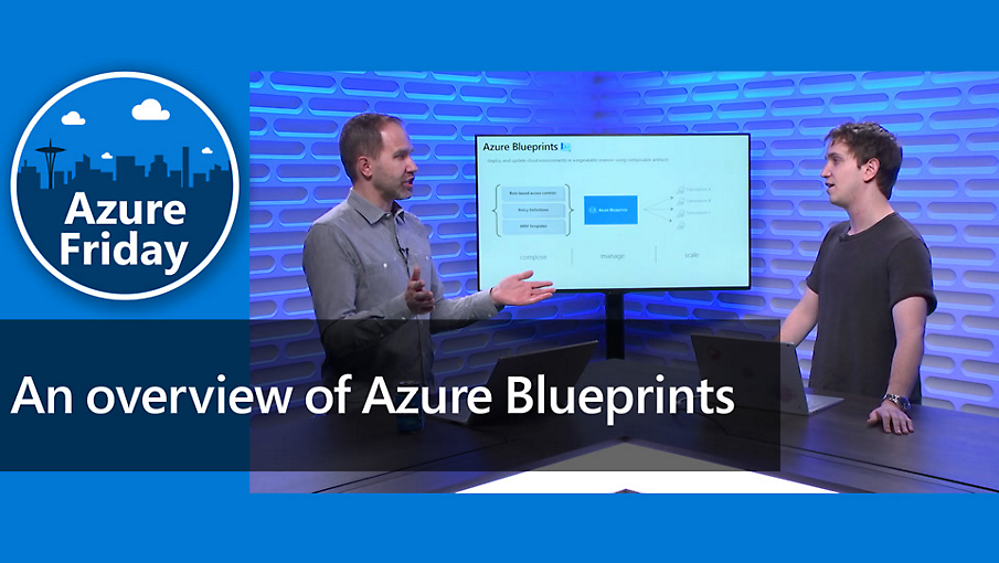 Přehled služby Azure Blueprints