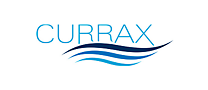 Logotyp för Currax