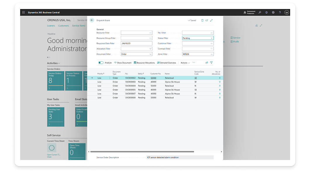 En skärmbild av Microsofts Azure-portalen.