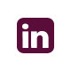 Ikon med LinkedIn-logo
