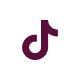 Ikon med TikTok-logo