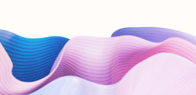 A close-up of a colorful wave.