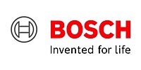 "Invented for Life" のタグラインの付いた Bosch のロゴ 