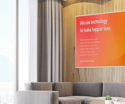 A Fujitsu meeting room