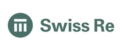 A logo of Swiss Re