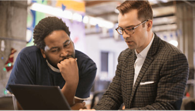 Data monitoring app performance and usage such as active users, daily sessions per user, session duration and top devices. 