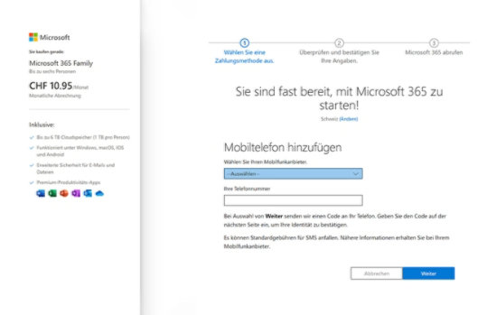 Dodaj swój telefon komórkowy 