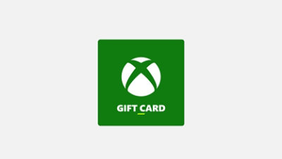 An Xbox gift card