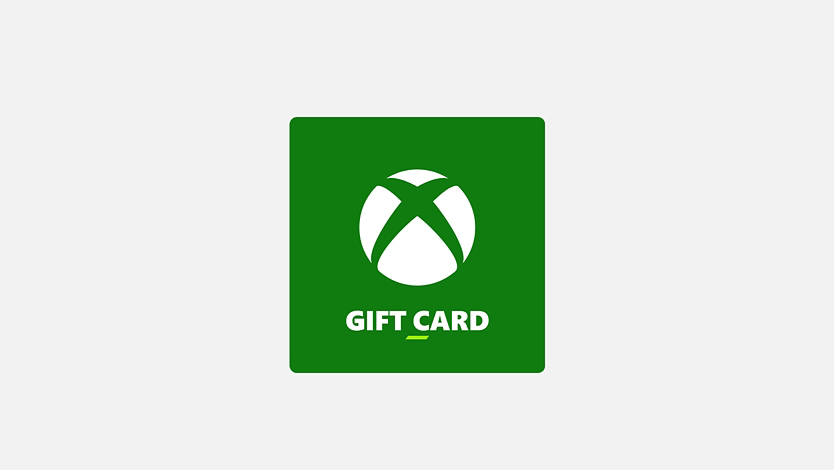 An Xbox gift card