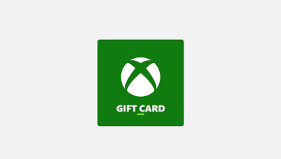 An Xbox gift card