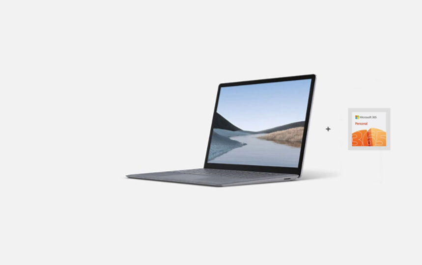 Surface Laptop 3 with Microsoft 365