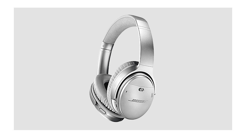 Bose Headphones with no wires or cables attached.