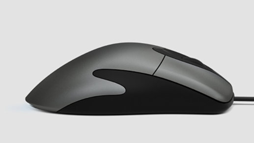 Seitenansicht der Microsoft Classic IntelliMouse