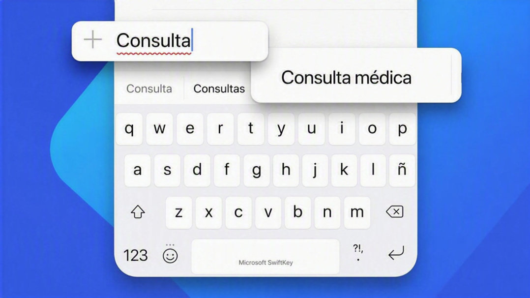 Demostración de deslizar y escribir con SwiftKey