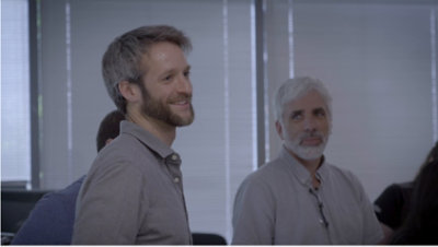 People having a conversation 