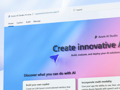 Explore Azure AI Studio: Build, evaluate, and deploy AI solutions with multimodal capabilities and LLM-based interfaces