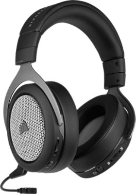 Rear right view of CORSAIR HS75 XB WIRELESS Gaming Headset for Xbox Series X and Xbox One