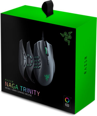 Buy Razer Naga Trinity Wired Gaming Mouse - Microsoft Store