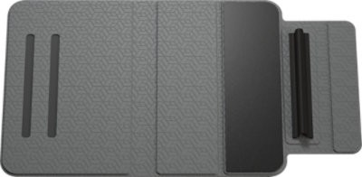 Front view of Otterbox Surface Duo Folio Black without device