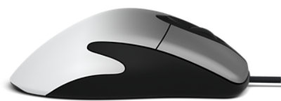 Microsoft Pro IntelliMouse (シャドウ ホワイト) の右側面