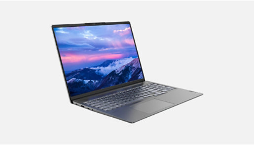 Lenovo IdeaPad 5 Pro Laptop facing right.