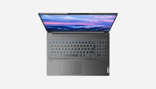 Top view of the Lenovo IdeaPad 5 Pro Laptop.